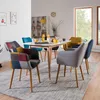 home24 Armlehnenstuhl - Patchwork Produktbild-Vorschau 2