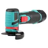 A cordless angle grinder is shown against a white background. Náhled obrázku produktu