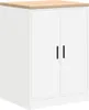 vidaXL Armoire de rangement pour garage Blanc 60x51x85 cm Voir les images du produit 1