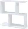 Beistelltisch 'Koxjö' Standregal 57 x 60 x 20 cm Weiß Produktbild-Vorschau 4
