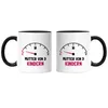 Mutter von 3 Kindern Tasse Schwarz Lustig Energielos Tank Produktbild-Vorschau 3