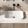 Aufsatzwaschbecken Rechteckig 49x30cm Weiß Keramik – Produktbild-Vorschau 1