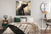 MuchoWow® Poster Elefant mit Person in hellem Sonnenlicht Produktbild-Vorschau 4