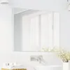 vidaXL Wandspiegel Rechtwinklig 80 x 60 cm Gehärtetes Glas Produktbild-Vorschau 3