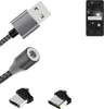 K-S-Trade Hochwertiges Magnet-Lade-kabel Sync-Kabel Produktbild-Vorschau 1