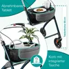 aktiv shop GmbH, Rollator, Aluminium, Anthrazit, 54cm Produktbild-Vorschau 2