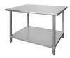 HENDI Arbeitstisch Edelstahl 1600x600x850 Budget Produktbild-Vorschau 1