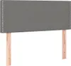 LED Kopfteil Dunkelgrau 90x5x78/88 cm Stoff , Kopfteile Produktbild-Vorschau 4