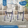 Mobiclinic, Rollator, Emérita, Rollator pieghevole e Anteprima dell’immagine prodotto 2