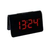 A black digital alarm clock with a red display showing the time 13:24. Anteprima dell’immagine prodotto
