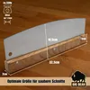 BigDean Pizzamesser mit Klingenschutz 32cm Edelstahlklinge Produktbild-Vorschau 3
