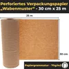 Wabenpapier Packpapier Rolle Verpackungspapier 70g/m² Produktbild-Vorschau 3