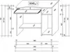 Schülerschreibtisch - Computertisch - PC-Tisch buche Produktbild-Vorschau 2