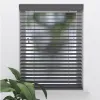 SOLUNA PVC-Jalousie Holzoptik grau 90x175 cm Produktbild-Vorschau 2