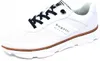 A studio shot of a single white Bugatti sneaker against a white background. Produktbild-Vorschau