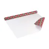 Papier cadeau tartan, rouge, vert, 0,70 x 10 m - Voir les images du produit 2