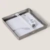 LED-Deckenleuchte 18W Eckig Metall 225x225 mm Silber 4000K Produktbild-Vorschau 5
