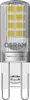 A close-up studio shot of an OSRAM LED light bulb with a G9 base. Produktbild-Vorschau