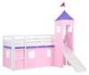 Lits superposé 90x200 cm avec Tour Toboggan Matelas Lit Voir les images du produit 11