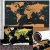 Mapa świata - zdrapka z flagami 23443 Podgląd zdjęcia produktu 1