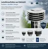 Lamellenhaube Lamellenaufsatz Lamellenabdeckung 150mm Produktbild-Vorschau 1