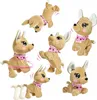 A collage of a plush toy dog in various poses, demonstrating its interactive features. Anteprima dell’immagine prodotto