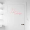 Wandtattoo - Wandaufkleber - Tür- Wandtattoo "WC Lounge" - Produktbild-Vorschau 1