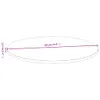 vidaXL Tischplatte Ø60x1,5 cm Bambus -  Tischplatten Produktbild-Vorschau 5