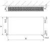 Mexen Flat CVF33 deskový radiátor 600 x 2000 mm, spodní Náhled obrázku produktu 6