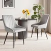 Duhome Lot de 2 chaises de salle à manger rembourrées en Voir les images du produit 2
