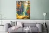 MuchoWow® Poster Wald - Sonne - Natur - Herbst 90x120 cm - Produktbild-Vorschau 5