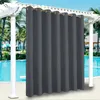 4 kusy venkovní záclony V 213 x Š 254 cm Blackout Curtain Náhled obrázku produktu 5
