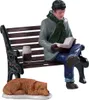 Kerstfiguur Relaxing day set of 2 LEMAX Productafbeelding-voorbeeld 1