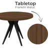 Wohnzimmer Esstisch VENTO runder Tisch 100 cm, ausziehbar Produktbild-Vorschau 3