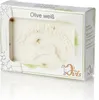Ovis Schafmilchseife Olive-Weiß, 100% Bio, für die tägliche Produktbild-Vorschau 3
