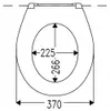Toiletzitting - voor Koło Nova Top Pico - Wit - 41x37cm - Productafbeelding-voorbeeld 13