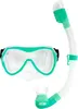 Set da immersione Aga maschera e snorkel M12+S2 Turchese Anteprima dell’immagine prodotto 1