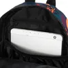 Damen Rucksack elegant sportlich mit Blumenmuster, 30x25x9 Produktbild-Vorschau 7
