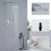 HOMELODY Regendusche Duschsystem mit Thermostat Unterputz Produktbild-Vorschau 1