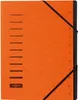 PAGNA Ordnungsmappe 12 Fächer 1-12 orange Produktbild-Vorschau 2