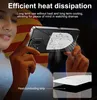 A person is holding a smartphone with a heat-dissipating case, illustrating efficient heat dissipation. Produktbild-Vorschau