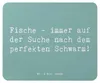 Mr. & Mrs. Panda Mouse Pad Spruch Fische Schwarm - Produktbild-Vorschau 1