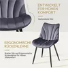 Yaheetech Moderne Esszimmerstühle, 2er Set, mit Produktbild-Vorschau 4