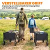 Bollerwagen Faltbarer Handwagen Gartenwagen Transportwagen Produktbild-Vorschau 7