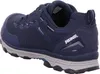A side view of a blue and gray hiking shoe. Produktbild-Vorschau