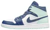 Air Jordan 1 Mid Blue Mint - EU: 44.5 Produktbild-Vorschau 3