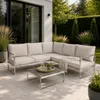 greemotion Gartenlounge-Set Sydney Lounge-Set Edelstahl / Produktbild-Vorschau 2