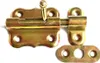 BKshop | Türriegel - 40x40 mm - Gelb Verzinkt - Für Türen Produktbild-Vorschau 1