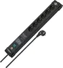 Brennenstuhl Premium-Line stekkerdoos 6 sockets 3m zwart Produktbild-Vorschau 6