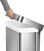 simplehuman CW2024, 45 l, Rechteckig, Edelstahl, Edelstahl, Produktbild-Vorschau 19